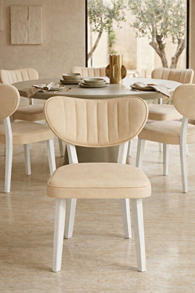 PROBELLA F Mutfak Sandalyesi Yemek Odası Bahçe Balkon Otel Restoran Kafe Sand...