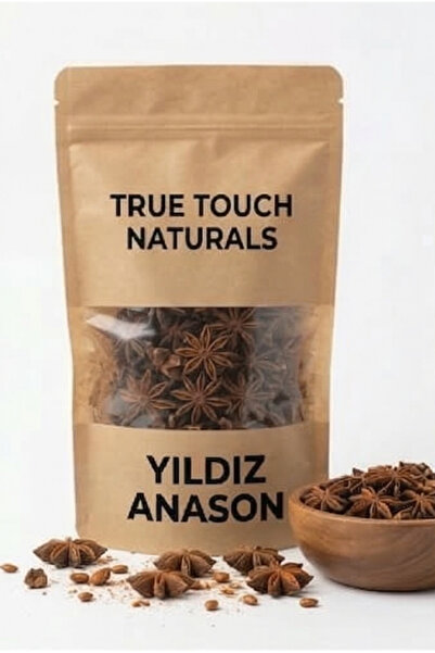 True Touch Yıldız Anason 60gr. ( Yıldız Çiçeği Baharatı - Anason Yıldızı - Çi...