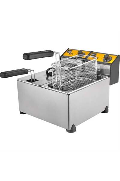 Remta 3+3 lt Çiftli Elektrikli Fritöz