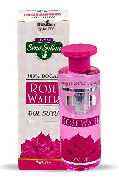 Lokman Sena Sultan Gül Suyu - Yüzde 100 Doğal - İçilebilir 250 ml