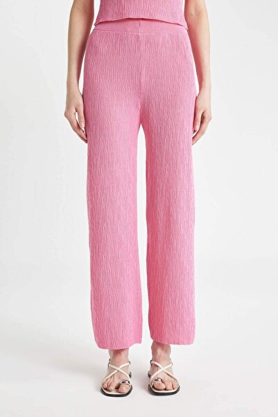DeFacto Wide Leg Geniş Bol Paça Basic Düz Pantolon D2819AX24HS