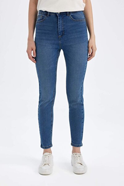 DeFacto Скинни джинси с тесни крачоли и джобове до глезените A3697AX23WN