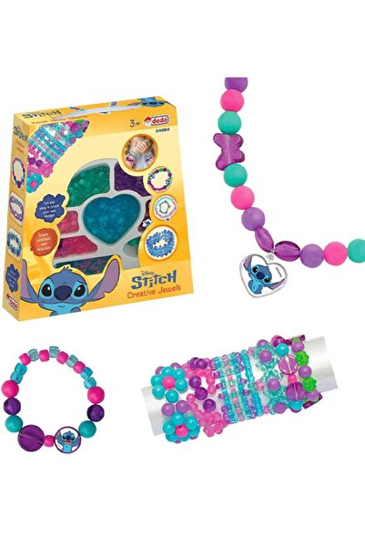 DEDE Stitch Lisanslı Takı Seti Büyük El Çantası