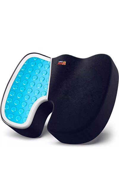 Linomag Pernă ortopedică pentru scaun, spumă cu memorie, pentru scaun de biro...