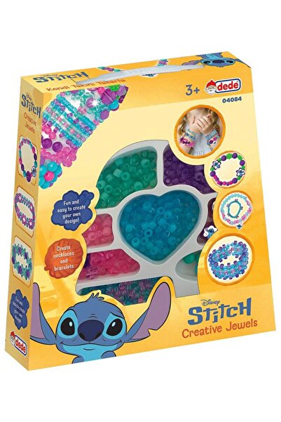 DEDE Oyuncak Stitch Büyük El Çantası Takı Seti 04084