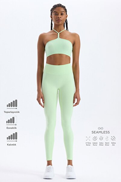 COMEUP Коремни чорапогащи Ice Green