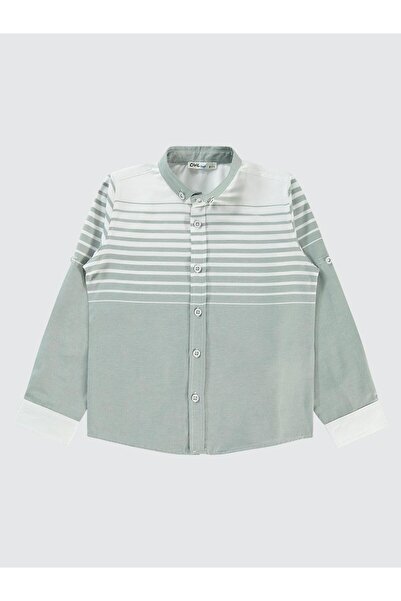 Civil Boys قميص للأولاد 10-13 سنة كاكي