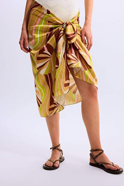 DeFacto Farbenfroher langer Damenpareo - C6074AX24SM