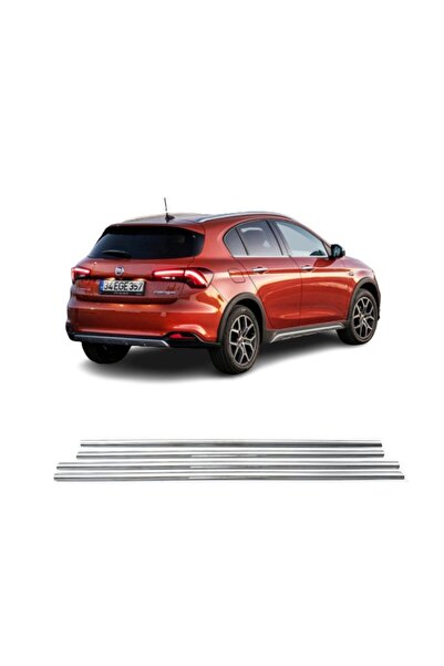 A&G Tuning Fiat Egea Cross Krom Cam Çıtası 4 Parça 2020 ve Üzeri