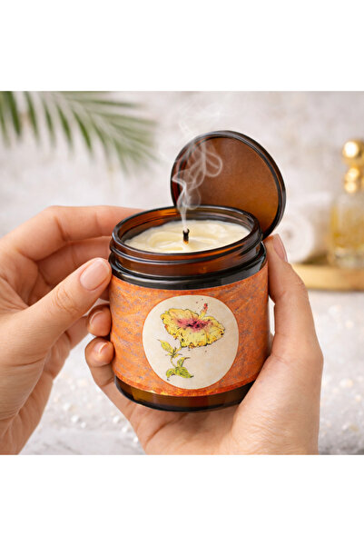 Mum And Mum Doğal Soya Masaj Mumu – Vegan, E Vitaminli, Cilt Dostu, Amber Aro...