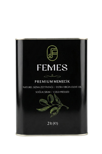 Femes Olive Femes Premium Memecik 2 lt Soğuk Sıkım Naturel Sızma Zeytinyağı (...