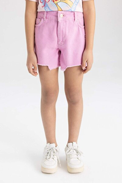 DeFacto Jean Şort Kız Çocuk B5048A824SM