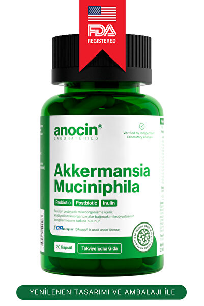 anocin Akkermansia Muciniphila Probiyotik + Prebiyotik + Postbiyotik + inulin...