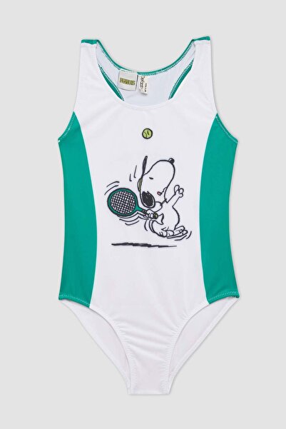 DeFacto Snoopy Swimsuit Girl B6981A824Sp