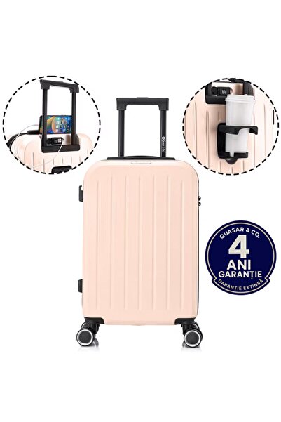 Quasar & Co. Troler de cabina Legend,55x35x22cm,Troller bagaj de mana,valiza ...