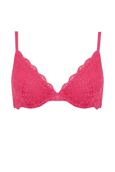 DeFacto Fall in Love Lace Detailed Cupless Padless Underwire Bra B3603Ax24Sp