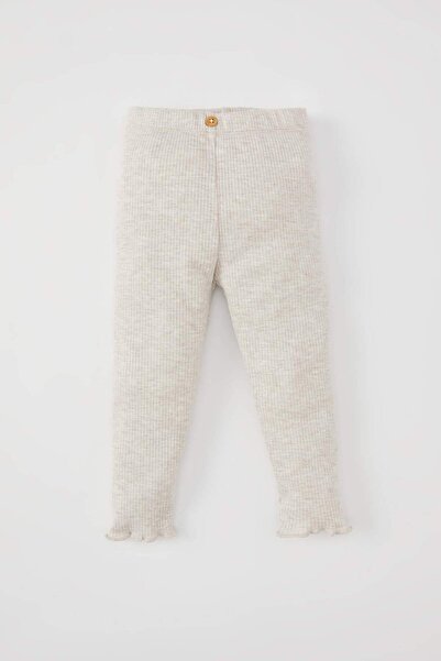 DeFacto Leggings de bază pentru fetiță, cu picioare drepte, cu șnur Z4676A224SP