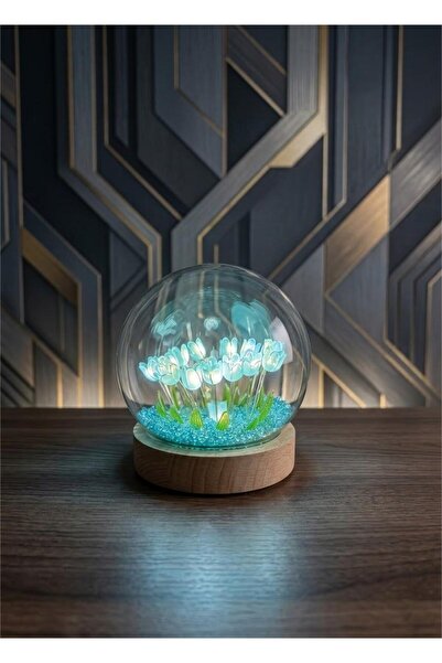 Genel Markalar Lale Kristal Işıklı Küre Büyük Boy