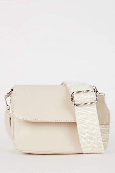 DeFacto Canvas Crossbody Bag Girl Child C2671A8Ns
