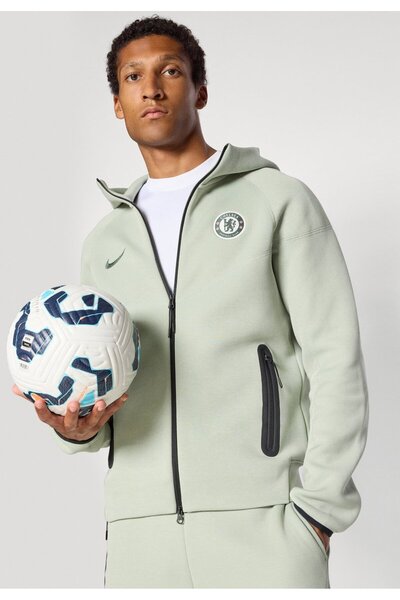 Nike Chelsea FC Tech Fleece FZ Hoodie Erkek Sweatshirt