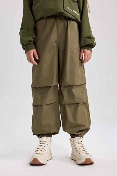 DeFacto Parachute Cotton Pack Pants Girls B1115A823Au