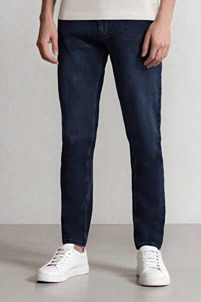DeFacto Pedro Slim Fit Narrow Fit Regular Waist Narrow Leg Jean Trousers R879...