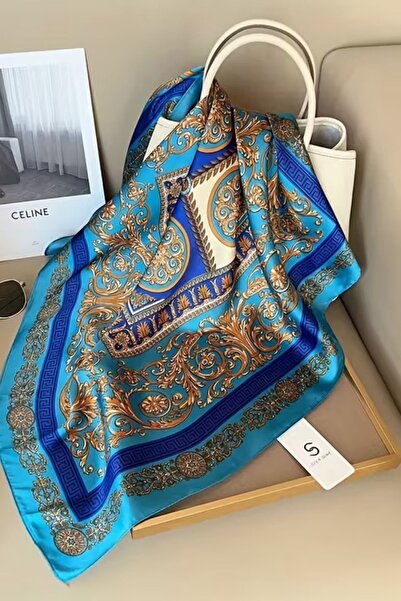 Kadın Fular Sonbahar Sanatı ve Işıltı