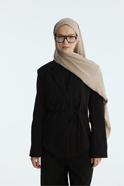MİRSOY SCARF İpeksi Jakar Şal Mira Desen-vizon