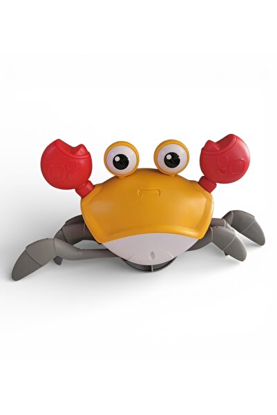 ALBADER Dancing Crab Toy for Kids, Battery Powered Crawling Crab Toy with Mus...