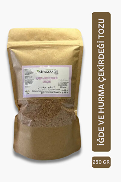 Şifamzade Hurma Ve İğde Çekirdeği Karışım 250gr