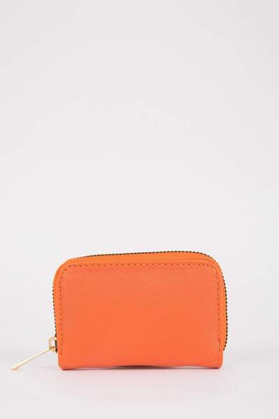 DeFacto Women's Faux Leather Coin Wallet A3100Axns
