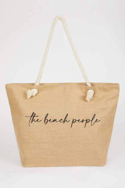 DeFacto Women's Straw Beach Bag Z4429Azns