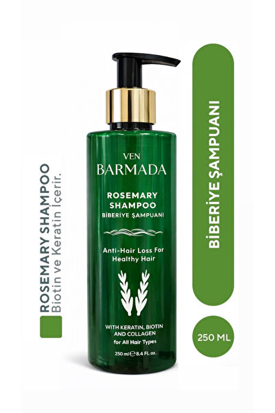VEN BARMADA Biberiye Şampuanı Dökülme Karşıtı ve Hızlı Uzamaya Yardımcı Kerat...