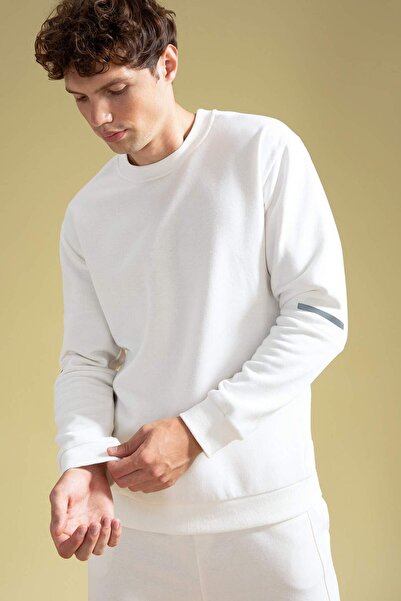 DeFacto Defactofit Standard Fit Crew Neck Sweatshirt Y4531Az22Au
