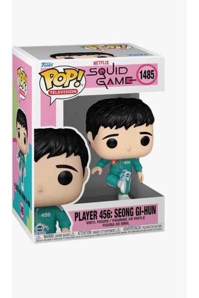 Funko Pop! Squid Game Player 456: Seong Gi-Hun Pop Figure No: 1222
