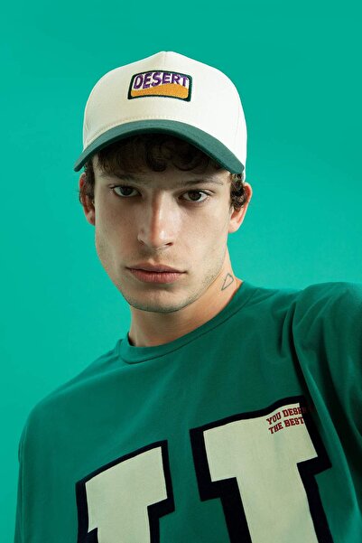 DeFacto Men's Cotton Cap Hat