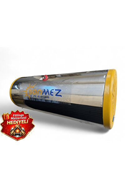 Sönmez (2 KOLLEKTÖRLÜ) Çift Cidarlı Krom Güneş Enerjisi Basınçlı Boyleri Yatı...