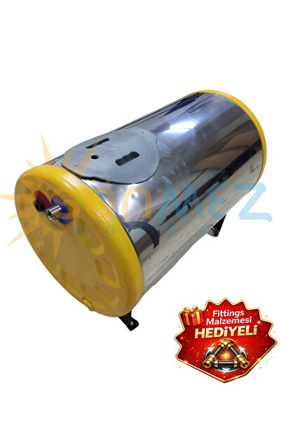 Sönmez Solar 50 LT Krom Vakum Tüplü Güneş Enerjisi İzolasyonlu Şamandıra Depo...