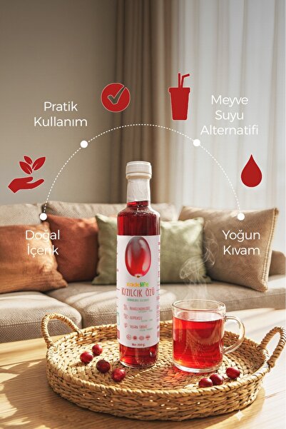 zadelife Kızılcık Özü 700 gr (pestisit & Ağır Metal Içermez Analizli )