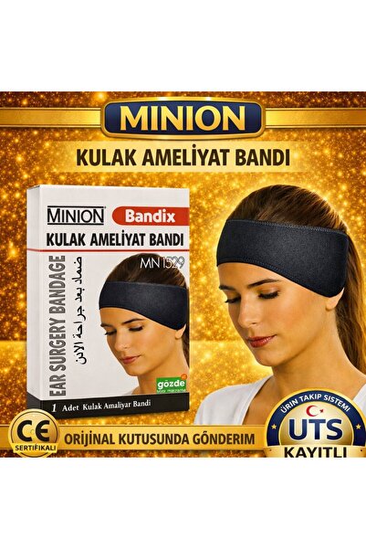 Minion Kulak Ameliyat Bandı Kepçe Kulak Bandajı