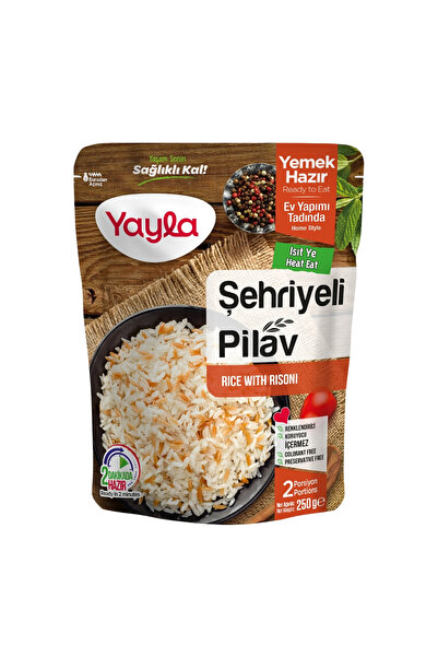 Yayla Yemek Hazır Şehriyeli Pirinç Pilavı 250 gr