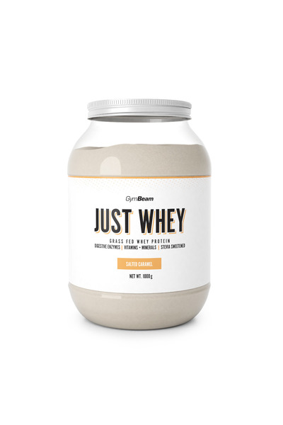 GymBeam Proteine ​​Just Whey, 1000 g, caramel sărat