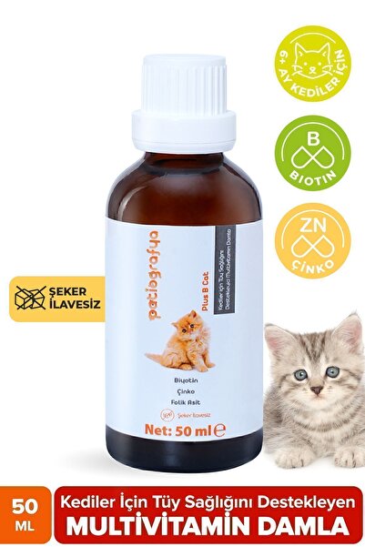 patiografya Plus B Kediler Için Tüy Dökümünü Azaltan, Besleyen Tüy Sağlığı Da...