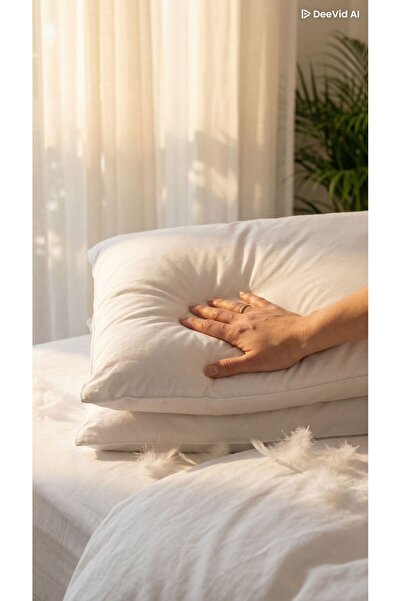 Coneltex Set 2 perne puf si pana de gasca 40x40