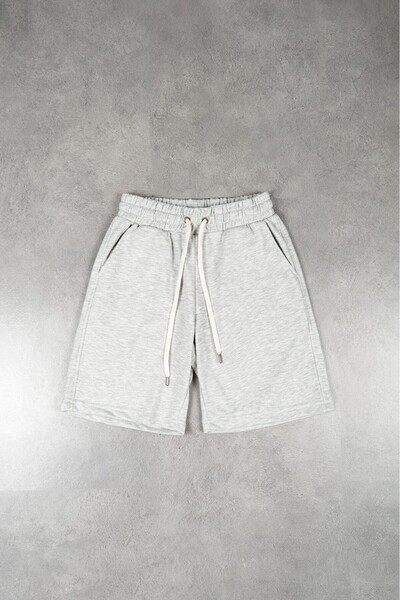 Plus Eighteen Gray Basic Men's Shorts