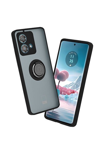 SKYDDAR INNOVATION Husă pentru Motorola Edge 40 Neo, Glinth cu inel magnetic ...