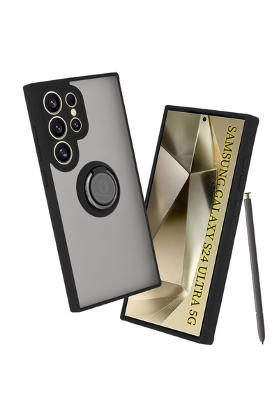 SKYDDAR INNOVATION Carcasă pentru Samsung Galaxy S24 Ultra, Glinth cu inel ma...