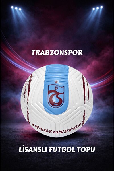 Trabzonspor LİSANSLI PREMİUM ORJİNAL FUTBOL TOPU YENİ SEZON 430 GR 5 NO FUTBO...