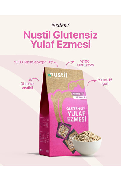 NUSTİL Glutensiz Yulaf Ezmesi 250g