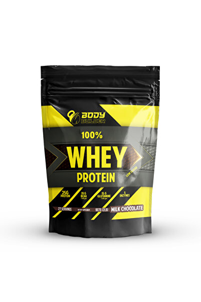Body Builder بروتين مصل اللبن، شوكولاتة الحليب، 2 رطل، 25 جرام بروتين، أحماض ...